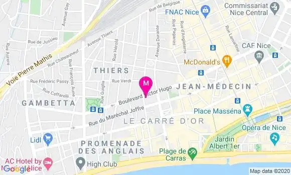 Localisation Dr Marie Dumas