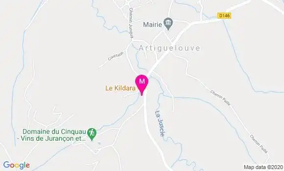 Localisation Dr François Pargade