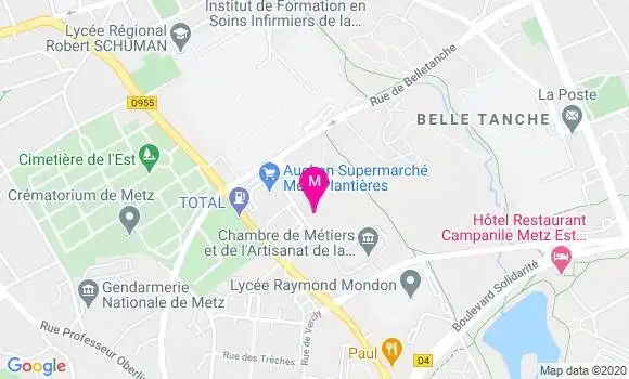 Localisation Dr Anne Taillemite
