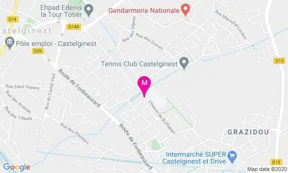 Localisation Dr Gérard Gineste