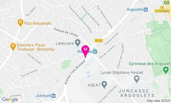Localisation Dr Djamilla Sadok