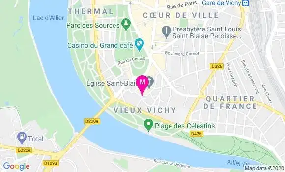 Localisation Dr Franck Delpretti