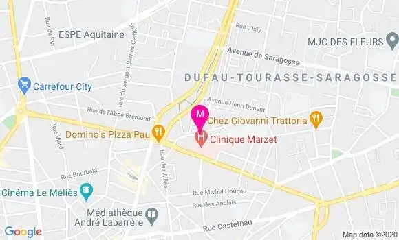 Localisation Dr Pierre Assali