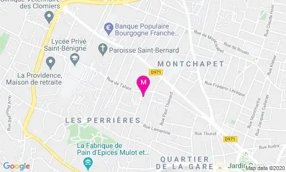 Localisation Dr Christophe Marnat