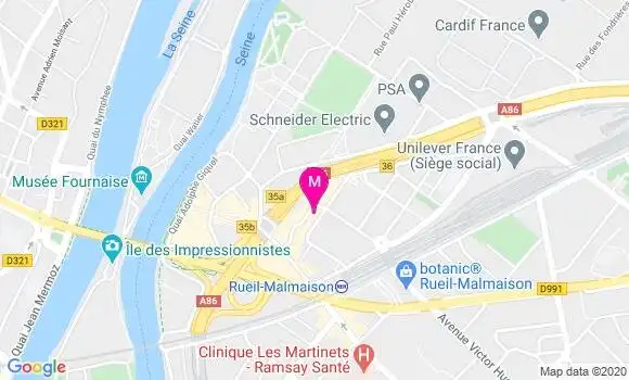 Localisation Dr Patrick Natta