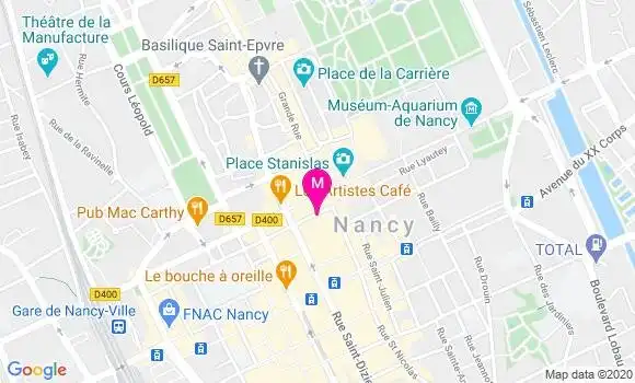 Localisation Dr Marie Odile Ganne Devonec