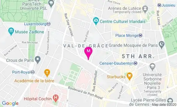 Localisation Dr Delphine Devidal Menguy