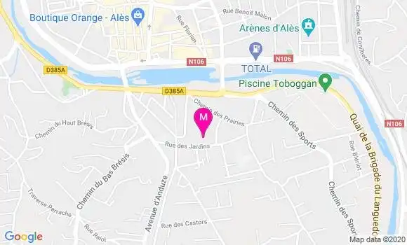 Localisation Dr Marie Auger