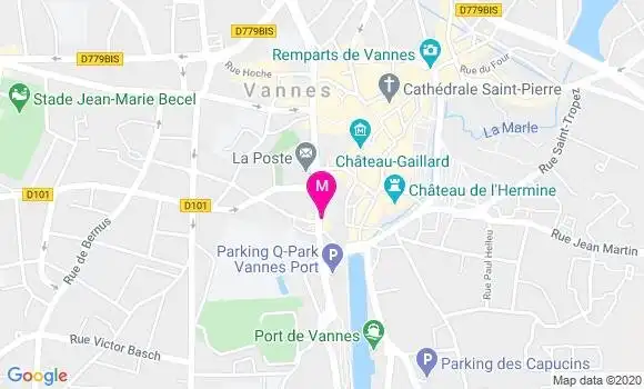 Localisation Dr Marie Pierre Courageux