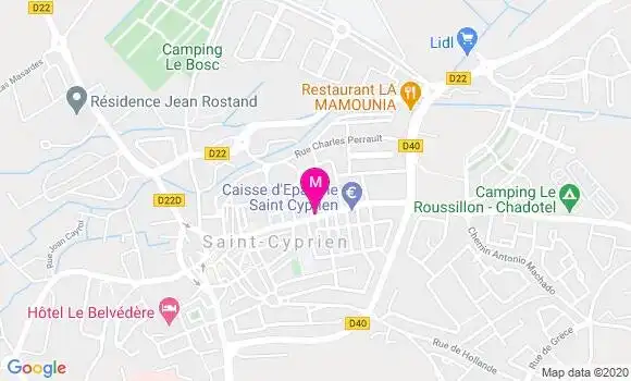 Localisation Dr Thierry Danisevicius