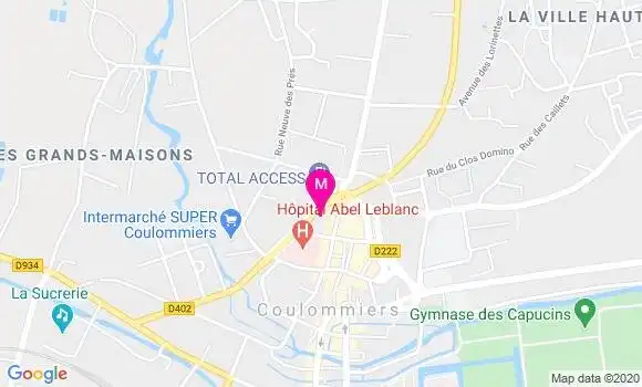 Localisation Dr Thierry Forest