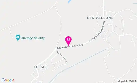 Localisation Dr Rolande Scharf