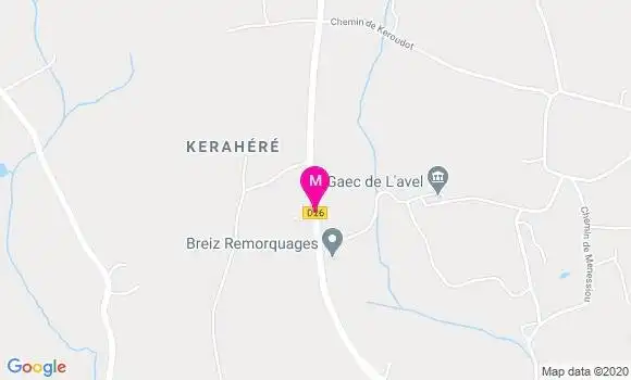 Localisation Dr Florence Morel