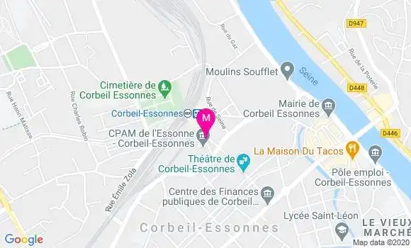 Localisation Dr Muriel Reitzman