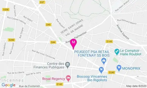 Localisation Dr Nourddine Ballouche