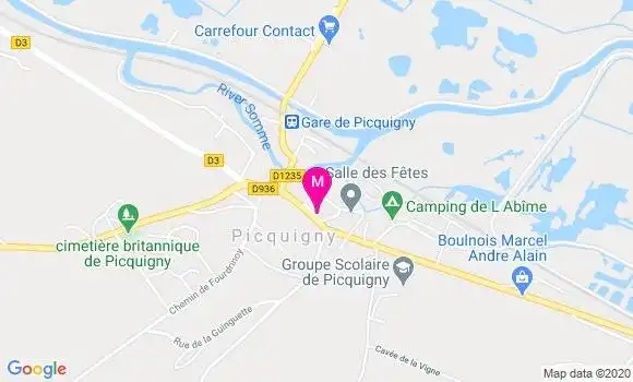 Localisation Dr Bertrand Cardon