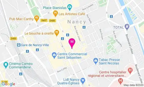 Localisation Dr Jean Charles Sadoul
