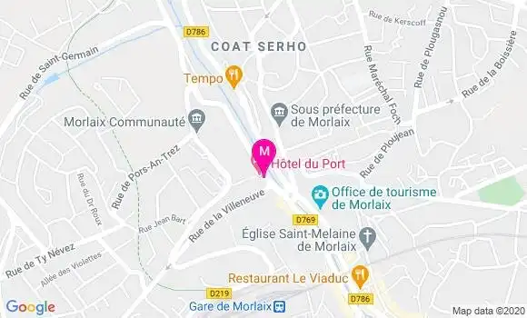 Localisation Dr Anne Mesgard