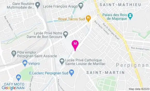 Localisation Dr Denis Rossa