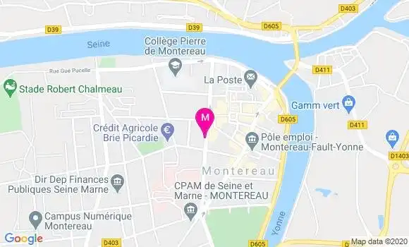Localisation Dr Yves Mazeas