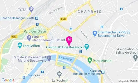 Localisation Dr François Jacquier
