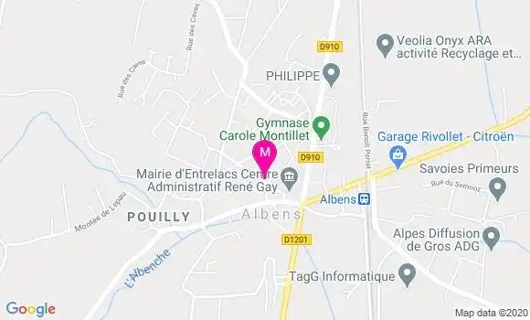 Localisation Dr Martine Bellier