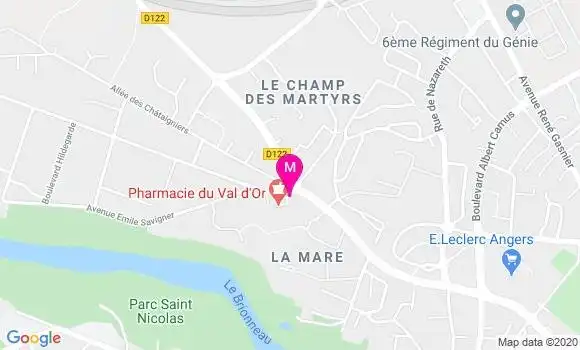 Localisation Dr Jean Pierre Billy
