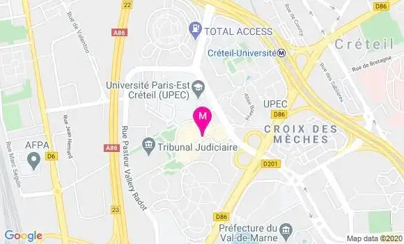 Localisation Dr Roger Mbouni Ndongo