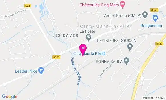 Localisation Dr Patrice Lissorgues