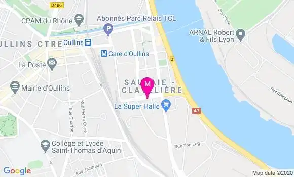 Localisation Dr Françoise Piney Laniel