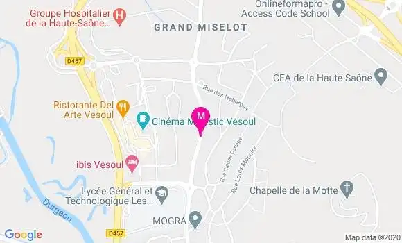 Localisation Dr Nathalie Savoye