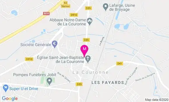 Localisation Dr Patrick Fontanaud