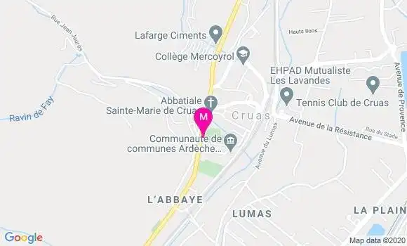 Localisation Dr Eric Romain
