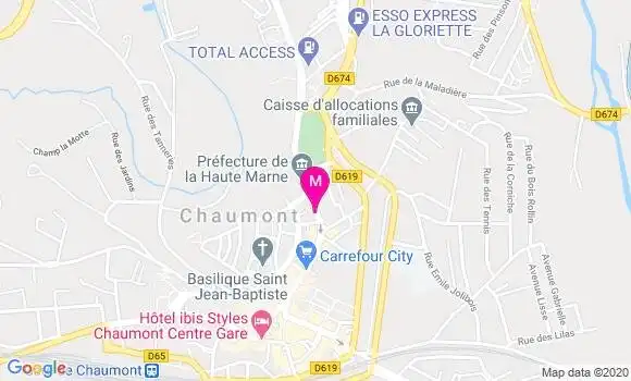 Localisation Dr Jérôme Rousselot