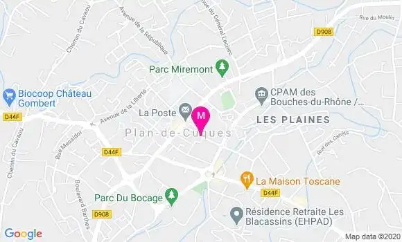 Localisation Dr Françoise Chambenoit
