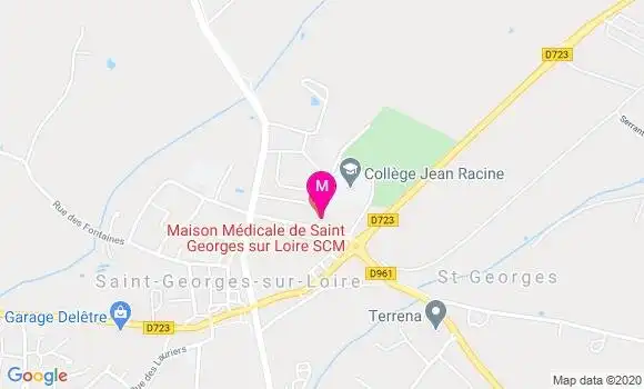 Localisation Dr Antoine Bouyx