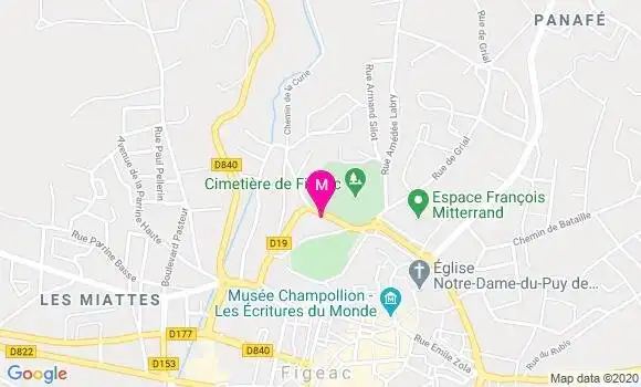 Localisation Dr François Feilhès