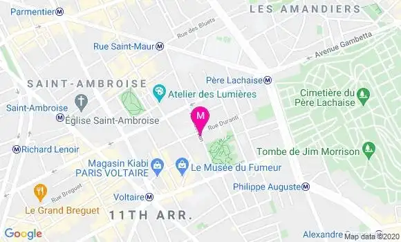 Localisation Dr Marie Christine Beaucousin