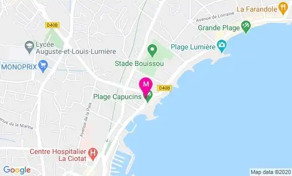 Localisation Dr Laurence Tabary Martin