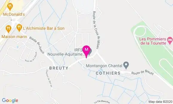 Localisation Dr Florence Benbouhou