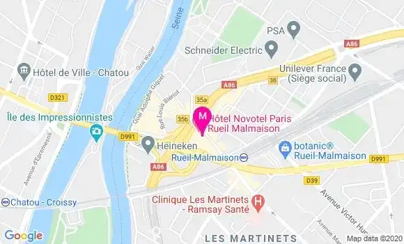 Localisation Dr Thierry Marquet