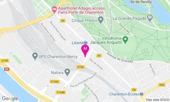 Localisation Dr Isabelle Sitbon
