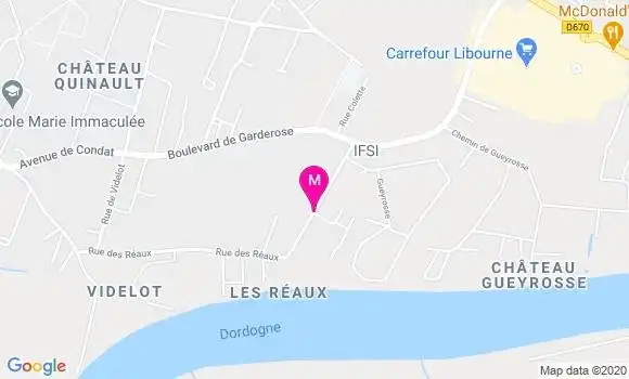 Localisation Dr Lisa Arfi