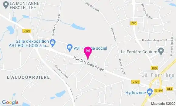 Localisation Dr Stéphane Picquenot