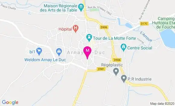 Localisation Dr Philippe Deveaux
