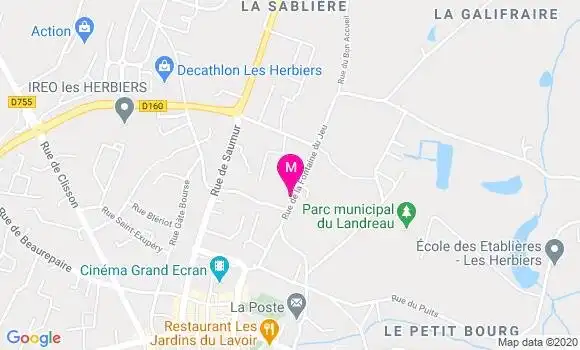 Localisation Dr Didier Le Huédé