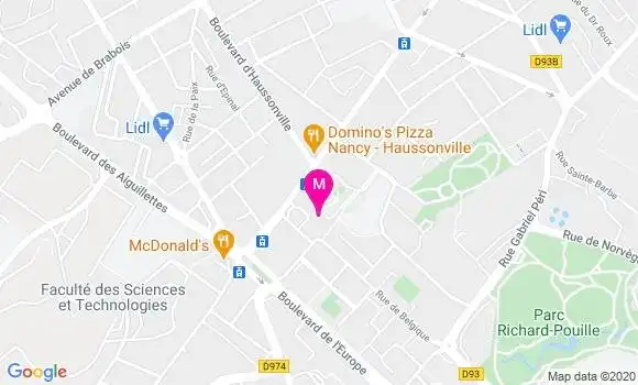 Localisation Dr Bruno Mouget