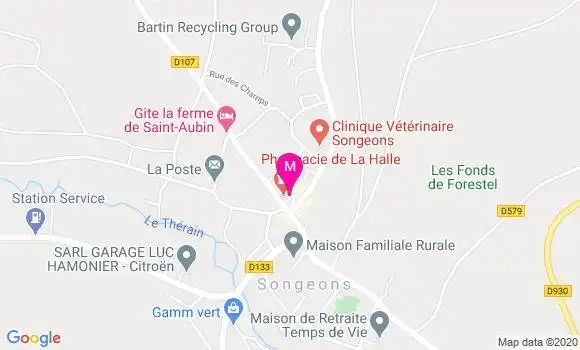 Localisation Dr Silvie Emmanuel