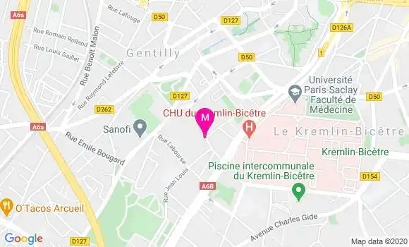 Localisation Dr Isabelle Pomeranc