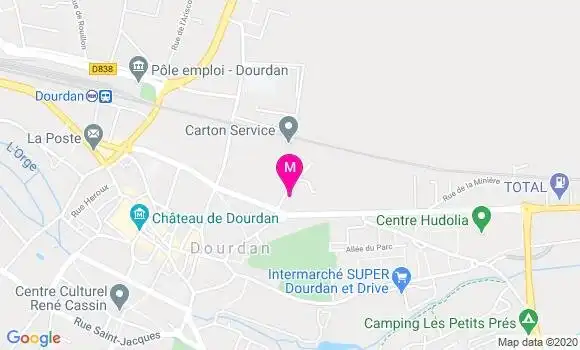 Localisation Dr Christine David